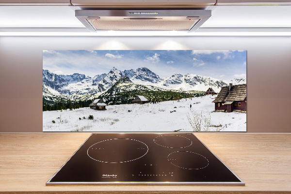 Cooker splashback Tatra Halls