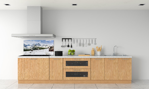 Cooker splashback Tatra Halls