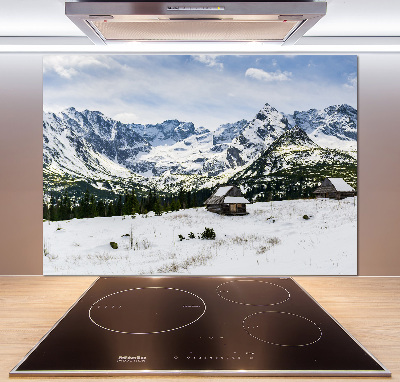 Cooker splashback Tatra Halls