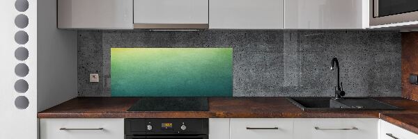 Kitchen splashback Sea gradient