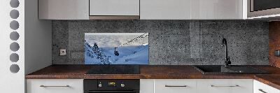 Cooker splashback Kasprowy Wierch