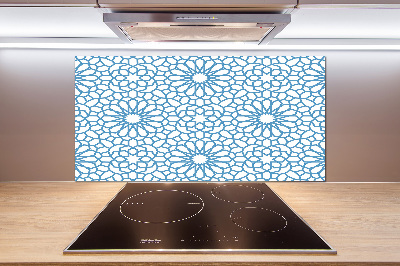 Cooker splashback Oriental pattern