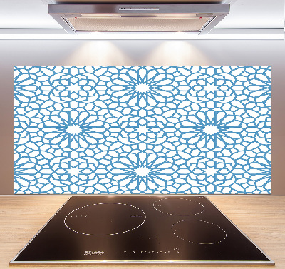 Cooker splashback Oriental pattern