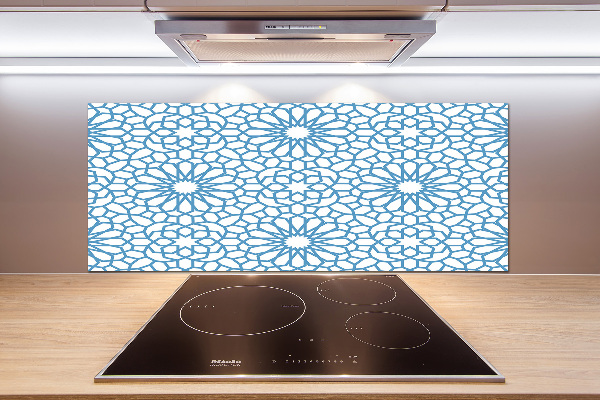 Cooker splashback Oriental pattern