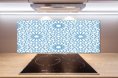 Cooker splashback Oriental pattern