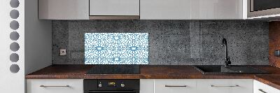 Cooker splashback Oriental pattern