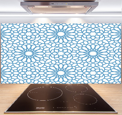 Cooker splashback Oriental pattern