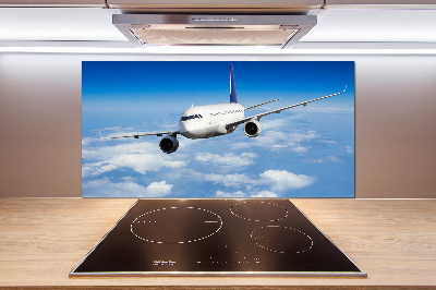 Cooker splashback Airplane