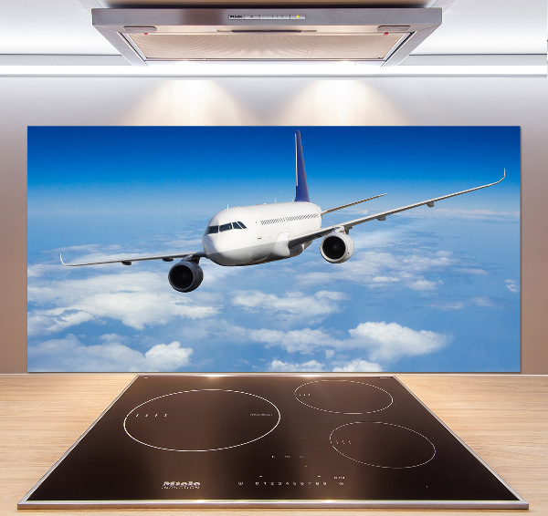 Cooker splashback Airplane