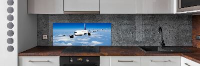 Cooker splashback Airplane