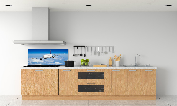 Cooker splashback Airplane