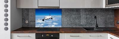 Cooker splashback Airplane