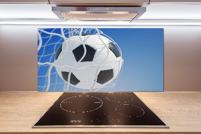 Cooker splashback Ball in the goal