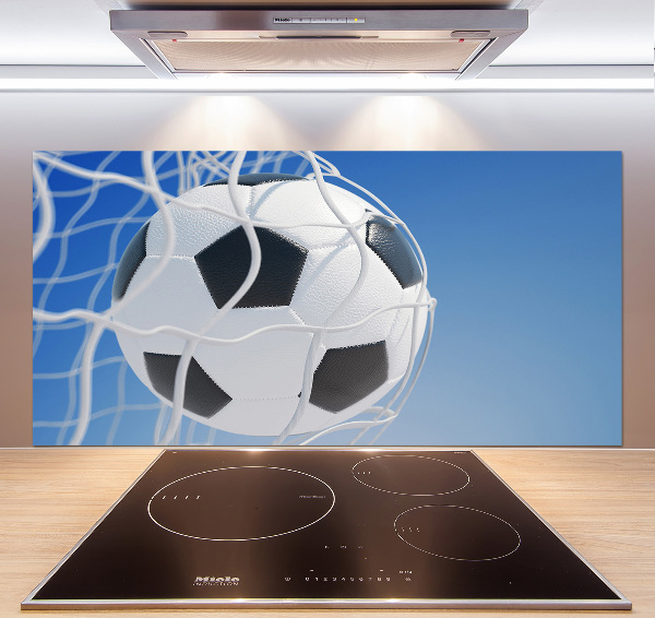 Cooker splashback Ball in the goal