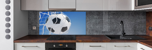 Cooker splashback Ball in the goal