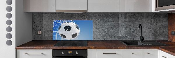 Cooker splashback Ball in the goal