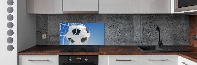 Cooker splashback Ball in the goal