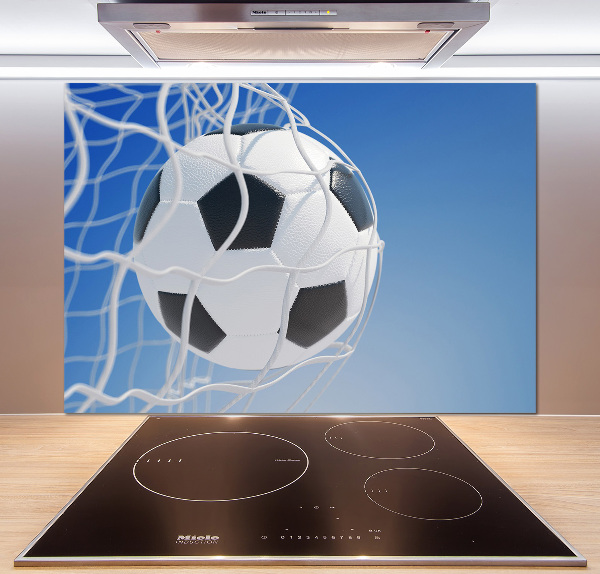 Cooker splashback Ball in the goal