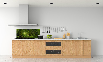 Cooker splashback Tropical jungle