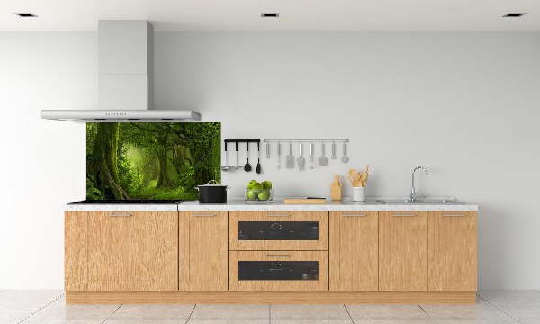 Cooker splashback Tropical jungle