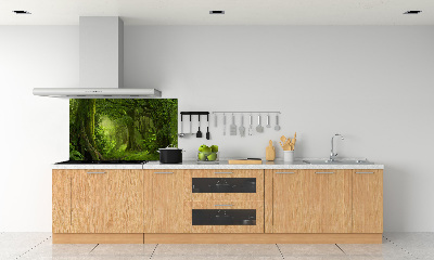 Cooker splashback Tropical jungle