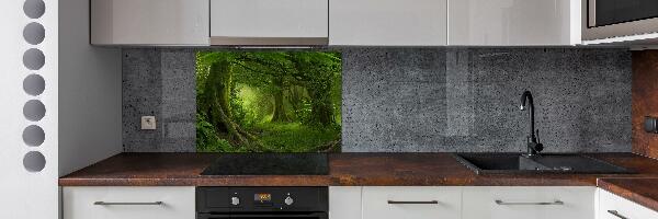 Cooker splashback Tropical jungle