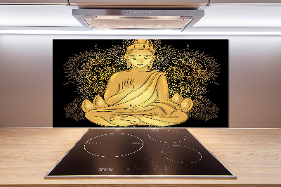 Kitchen splashback Sitting Buddha