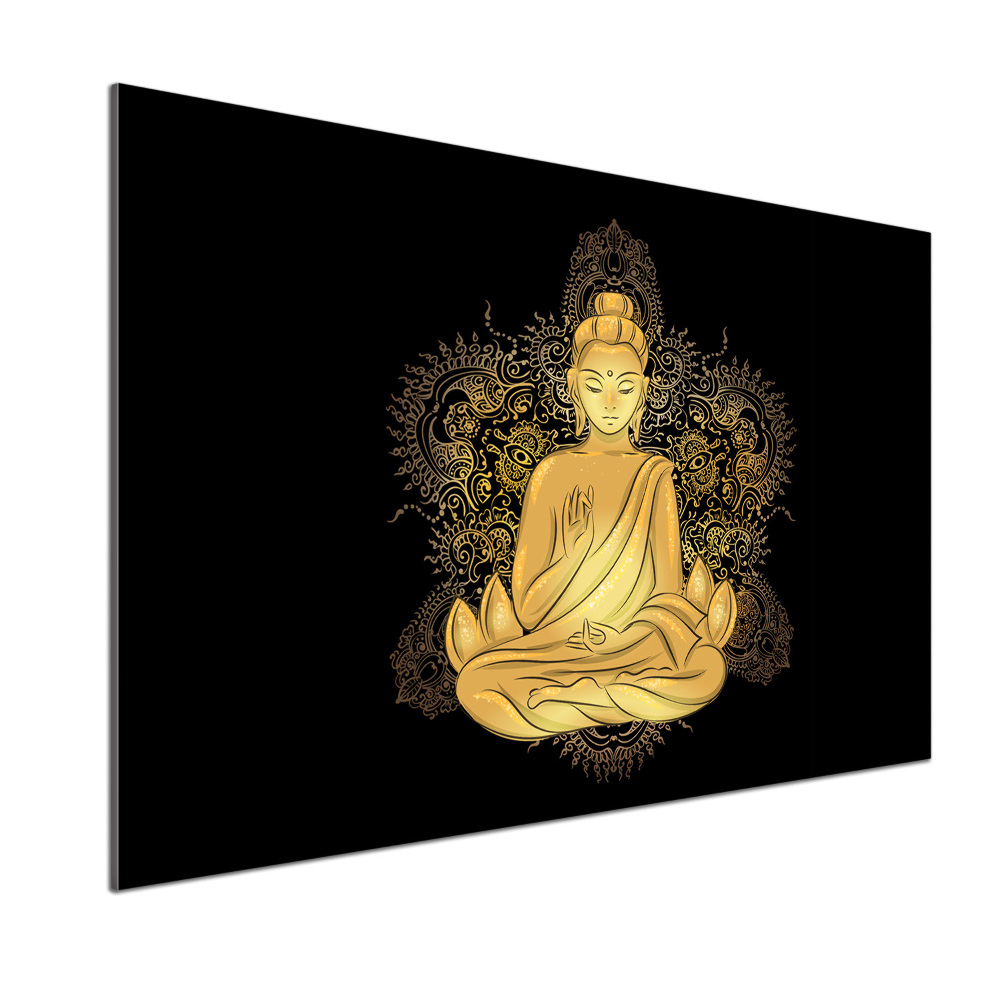 Kitchen splashback Sitting Buddha