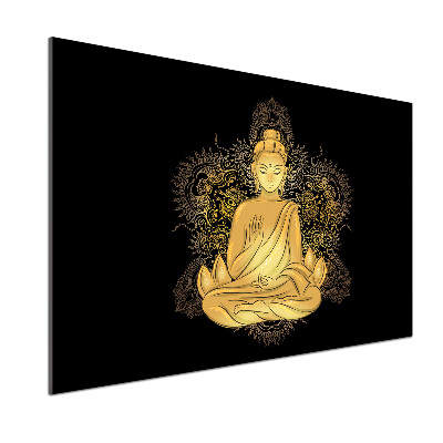 Kitchen splashback Sitting Buddha