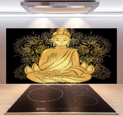 Kitchen splashback Sitting Buddha