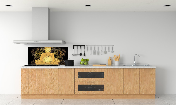 Kitchen splashback Sitting Buddha