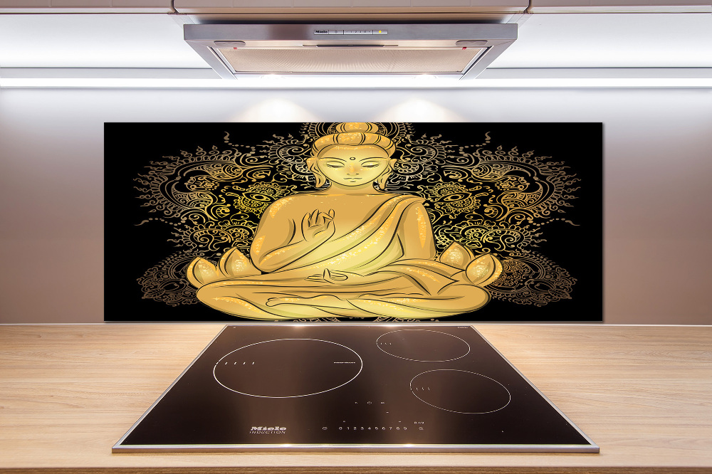 Kitchen splashback Sitting Buddha