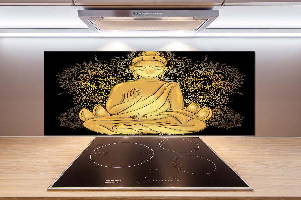 Kitchen splashback Sitting Buddha