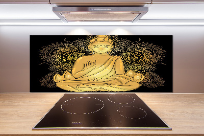 Kitchen splashback Sitting Buddha