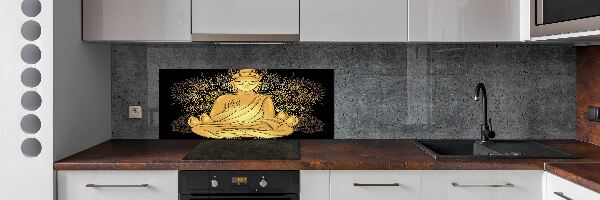 Kitchen splashback Sitting Buddha