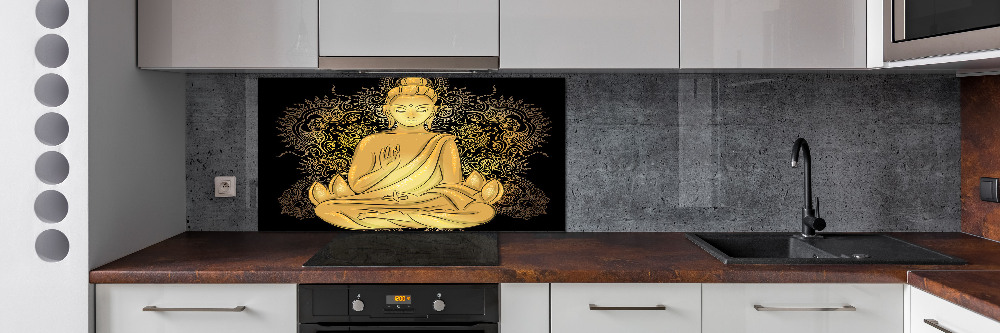 Kitchen splashback Sitting Buddha