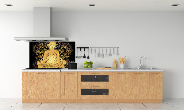 Kitchen splashback Sitting Buddha