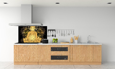 Kitchen splashback Sitting Buddha