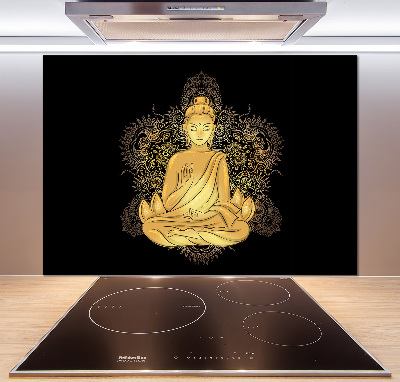 Kitchen splashback Sitting Buddha