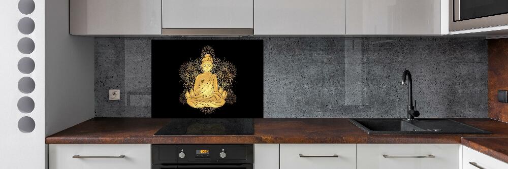 Kitchen splashback Sitting Buddha