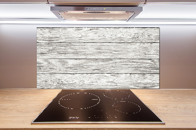 Cooker splashback Wooden background