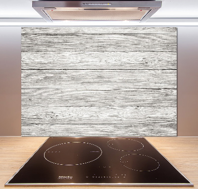 Cooker splashback Wooden background