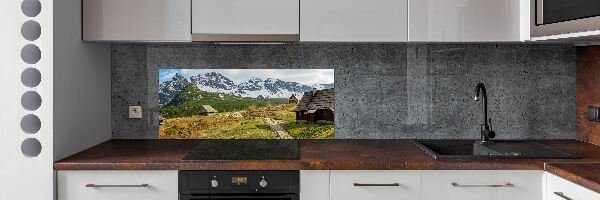 Cooker splashback Tatra Halls