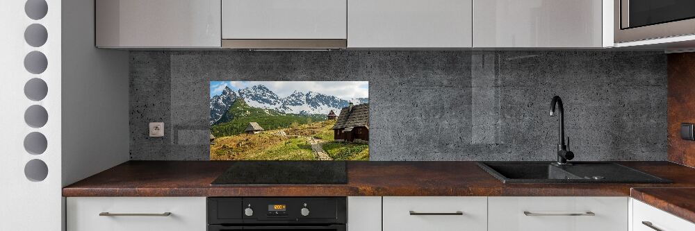 Cooker splashback Tatra Halls