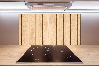 Cooker splashback Wooden background