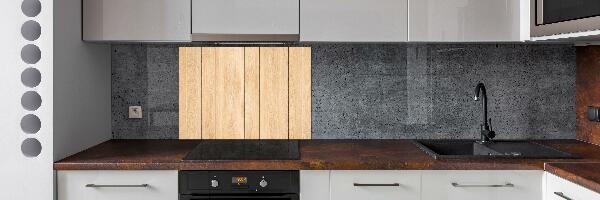 Cooker splashback Wooden background