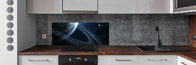 Kitchen splashback Planet