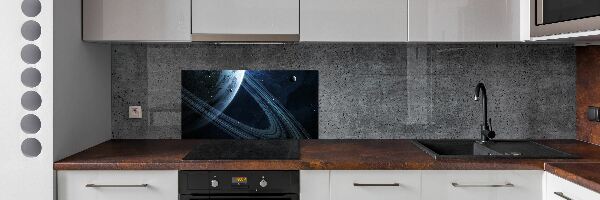 Kitchen splashback Planet