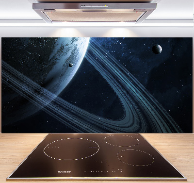 Kitchen splashback Planet