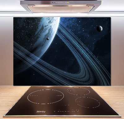 Kitchen splashback Planet